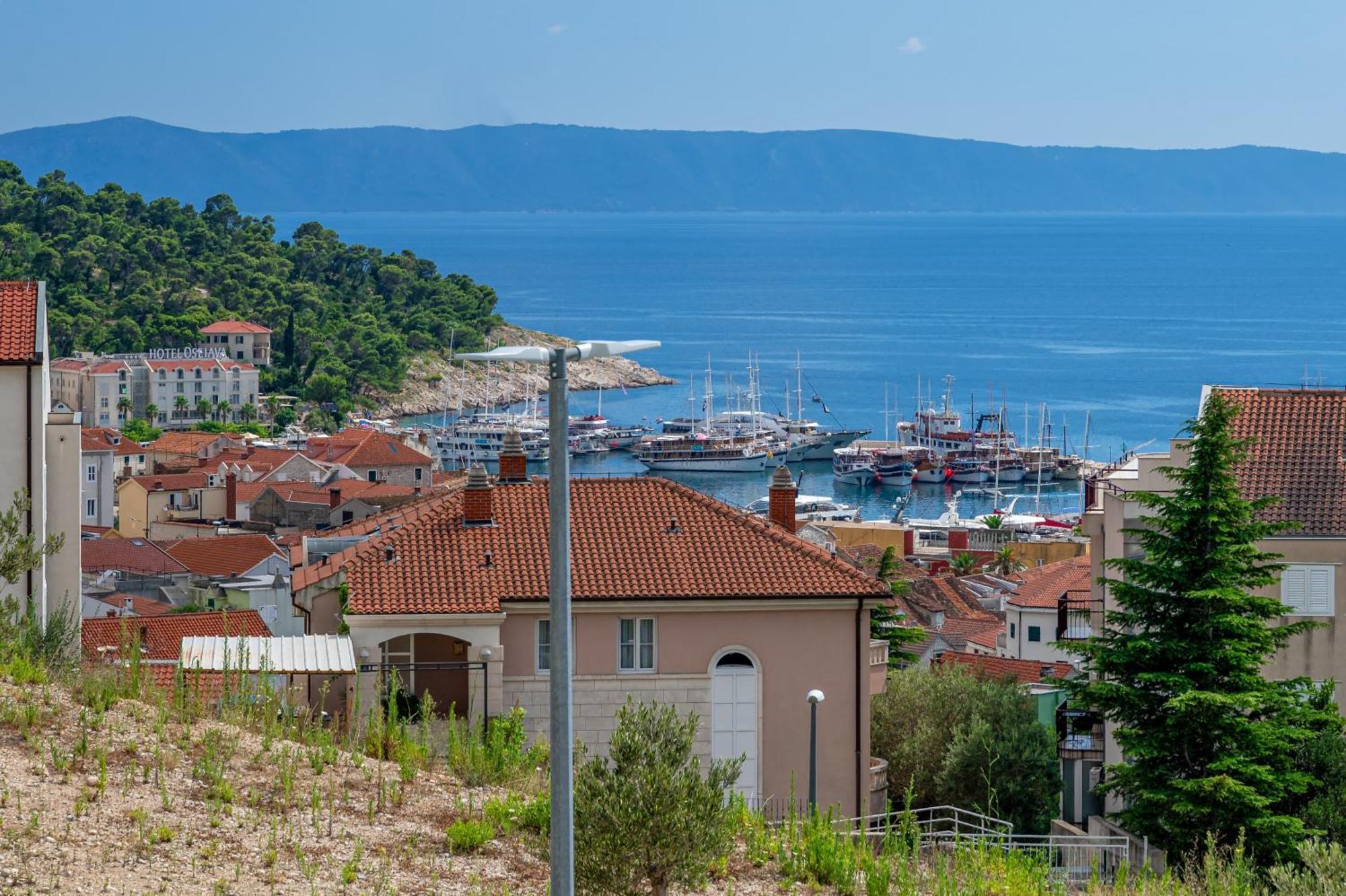 Luxury Adria Sea City & Mountain View Apartment Makarska Exterior photo