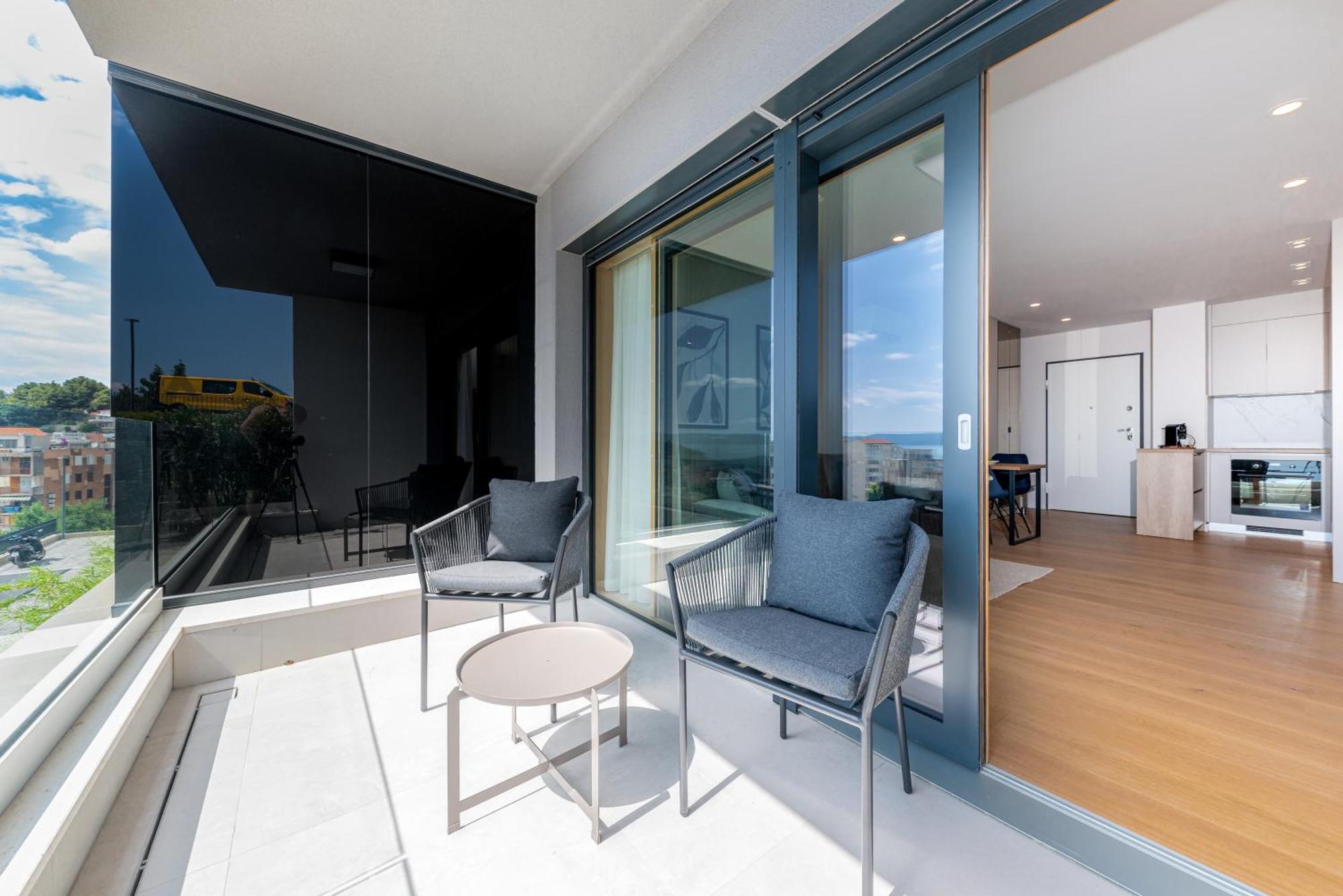 Luxury Adria Sea City & Mountain View Apartment Makarska Exterior photo