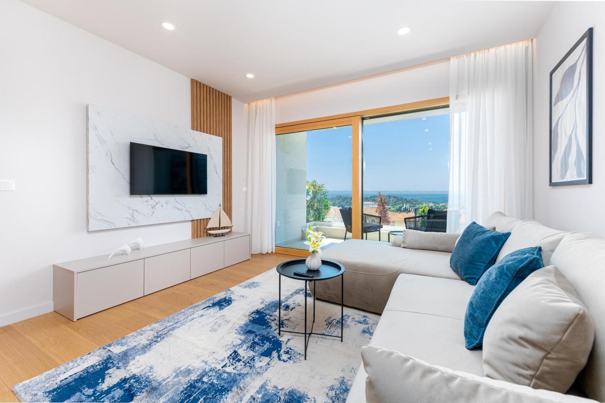 Luxury Adria Sea City & Mountain View Apartment Makarska Exterior photo